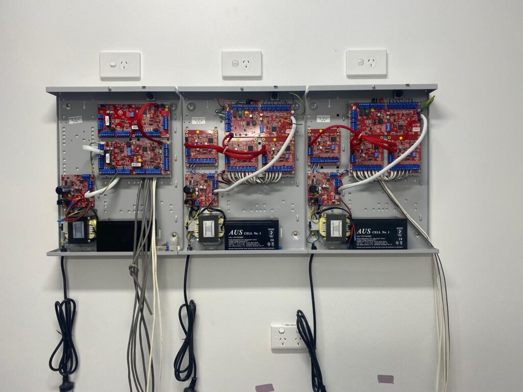 Electrical panel with switches in Croydon